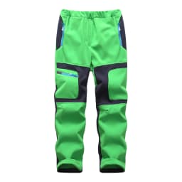 2026 Fashion Brand Waterproof Boy Girl kids Pants Warm Trousers Sporty Climbing leggings Children Patchwork Soft Shell Outfits