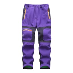 2026 Fashion Brand Waterproof Boy Girl kids Pants Warm Trousers Sporty Climbing leggings Children Patchwork Soft Shell Outfits
