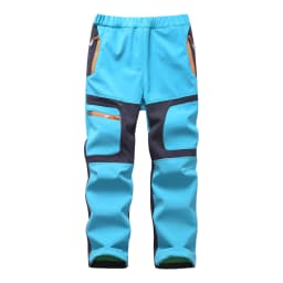 2026 Fashion Brand Waterproof Boy Girl kids Pants Warm Trousers Sporty Climbing leggings Children Patchwork Soft Shell Outfits