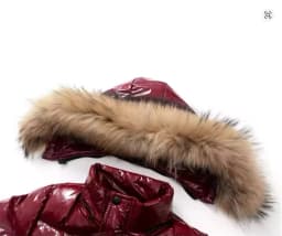 2-10Y Children's Genuine Down Jacket Kids Large Fur Collar Thickened Boys Girls Warm Jacket Waterproof Teenagers Winter Coat