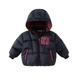 Dave Bella Children's Down Jacket Winter New Collection Girls Boys Long Sleeve Hooded Top Kids' Warm Fashion Coat DB4253608