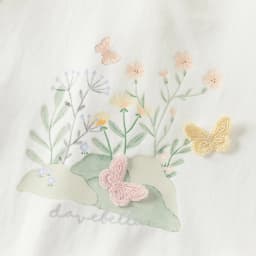 Dave Bella Children T-shirt Girl Clothes Spring Autumn Baby Cotton Sweet Pullover Bottoming Top Long Sleeve Breathable DB1260234