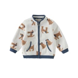 Dave Bella Children's Coat Autumn Spring Boys Girls Polar Fleece Outerwear Long Sleeves Casual Top Outdoor Kids Clothes DB396-GG