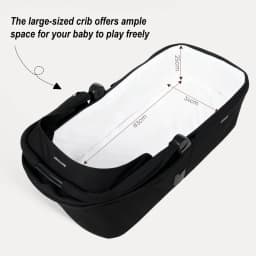 BabyVoyage 4-in-1 Baby Stroller Travel System with Car Seat, ISOFIX Base, High-View Newborn Pram, Bassinet, and 360° Reversible Foldable Design