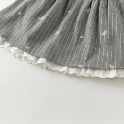 Dave Bella Children's Knitted Dress Winter Gentle Sweet Cute Striped Girl's Baby Thickening Dress Party Outdoor DB4254339