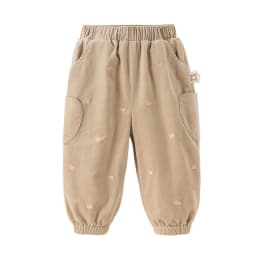Dave Bella Children Cotton Pants Autumn Winter Girls Thicken Plush Trousers Casual Pants Warmth Outerwear Kids Clothes DB4253934