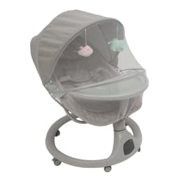 Bluetooth Baby Cradle for Toddlers Baby Strollers 20kg Load Bearing Capacity with Remote Control for Children Aged 0-18 Months