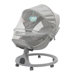 Bluetooth Baby Cradle for Toddlers Baby Strollers 20kg Load Bearing Capacity with Remote Control for Children Aged 0-18 Months