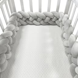 Four Share Bed Circumference for Infant Pillow Cushion Cradle Braid Crib Protector Baby Cot Guess Braid for Baby Bed 2M 2.5M 3M