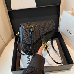 Luxury High End Leather Diaper Bag with Multiple Pockets and Adjustable Strap for Modern Moms Daily Outdoor and Travel Use