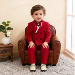 Little Kids White Jacket Vest Pants Bowtie Photography Suit Kids Birthday Wedding Dress Children Piano Host Performance Costume
