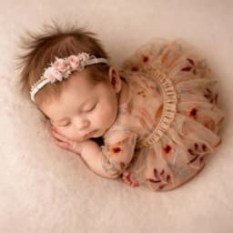 Newborn Girl Photography Dress Embroidered Floral Tulle Outfit Newborn Photo Shoot Dress Boho Newborn Photoshoot Outfits