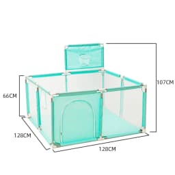Baby Square Playpen Toddler Security Zone Barrier Infant Activity Barriers Playground Kids Ball Pit Playpen Baby Safety Fence