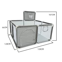 Baby Square Playpen Toddler Security Zone Barrier Infant Activity Barriers Playground Kids Ball Pit Playpen Baby Safety Fence