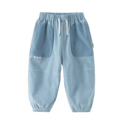 Dave Bella Children's Pants Spring Summer Girls Boys Soft Casual Trousers Cotton Cowboy Fashion Outerwear Kids Clothes DB1260914