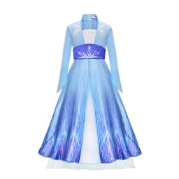 Muababy Frozen Sisters Crystal Tulle Dress for Girls Elsa & Anna Costume Holiday Birthday Carnival Pageant Outfit 2-8Y