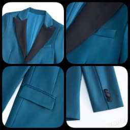 Fast Delivery Kids Formal Suit 4 Piece Including Jacket Vest Pants Bowtie Flower Boy Wedding Prom Dinner (Size 3 - 14) Tuxedo