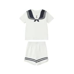AP SS26 Nautical jersey cotton collection summer boys girls fashion casual clothing dress set shirt