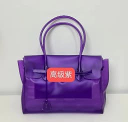 Y2k Big Large Transparent Pvc Korean Designer Underarm Bag New2026summer Jelly Women Handbags Candy Color Shoulder Tote Bags