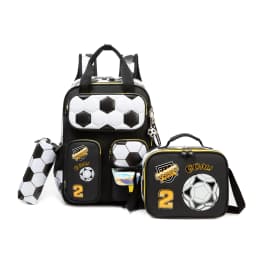 Kids School Backpacks for Boys Backpack with Lunch Bag for Elmentary Students Kids Travel Bookbag for Boys Age 6-12