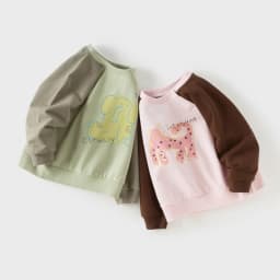 Dave Bella Children Sweatshirt Pullover Tops Long Sleeve Boys Girls Autumn Spring Sportswear Casual Kids Print Clothes DB3262869