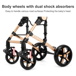 Baby Stroller Baby Car 3 in 1 Stroller Multi Functional Lightweight Portable Travel Trollley