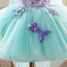 2026 Fashion Elegant Pageant Costume Children Girls Tenth Birthday Evening Gown Princess Dress Kids Host Runway Performance Tutu