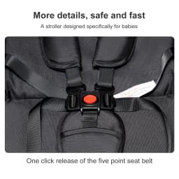 3 in 1 Stroller Multifunctional Car Seat Memory Foam Mattress Storage Bag Lightweight Folding Portable Travel Four Wheel Stroller Fashionable Pushchair Great Choice for Parents Popular Baby Carriage