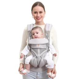Egobaby Omini the 360 Is a Breathable Mesh Baby Carrier with Ventilation All Around. Designed for Infants to Toddlers. Features Lumbar Support.
