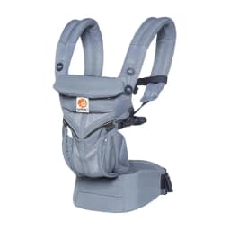 Egobaby Omini the 360 Is a Breathable Mesh Baby Carrier with Ventilation All Around. Designed for Infants to Toddlers. Features Lumbar Support.
