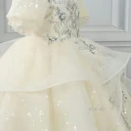 2026 Children Girls Formal Multi Layer Long Tutu Birthday Party New Kids Flower Girl Wedding Piano Elegant Princess Gown Costume
