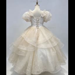 2026 Children Girls Formal Multi Layer Long Tutu Birthday Party New Kids Flower Girl Wedding Piano Elegant Princess Gown Costume