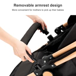 3 in 1 Stroller Baby Stroller Baby Car Multi Functional High Landscape Hand Push Lightweight Portable Foldable Travel Pram Fashion Popular Tide Baby Stroller Good Quality Newborn Carriage Four Wheel Trolley