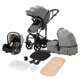 3 in 1 Stroller Baby Stroller Baby Car Multi Functional High Landscape Hand Push Lightweight Portable Foldable Travel Pram Fashion Popular Tide Baby Stroller Good Quality Newborn Carriage Four Wheel Trolley
