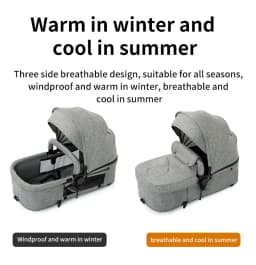 3 in 1 Baby Stroller Lightweight Portable Foldable Multi-Functional Car Seat Stroller Fashionable Baby Pram for Newborn