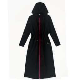 AA AW26 Winter Cotton Woman Hoodie Dress Adjustable Waistband Maxi Zipper Dress Lady Clothes