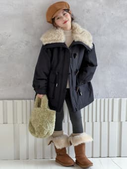 Teenager Girls Thicken Jackets Plush Velvet Fur Collar Kids Coats Children's Winter Warm Hooded Outerwear Fashion Padded Parka