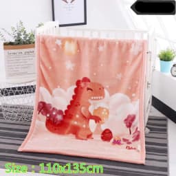 New Children's Blanket For Newborn Baby Sleep Thicken Double Layer Baby Swaddle Comfortable Cartoon Bedding Blankets Quilts