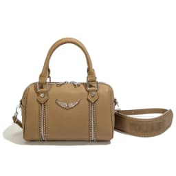 Luxury design zipper shoulder bag, elegant and fashionable party women's handbag, classic style chain strap crossbody bag