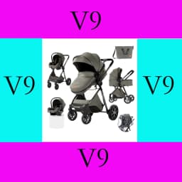 3 in 1 Stroller Baby Stroller Baby Car High Landscape Lightweight Portable Foldable Travel Pram Newborn Carriage Multi Functional with Baby Car Seat Memory Cotton Mattress Storage Bag Fashion Street Shop Cart Popular Tide Parents Thoughtful Good Choice