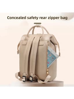 Fashion High Quality Backpack Double Shoulder Mommy Bag Large Capacity Travel Bag for Mother and Baby