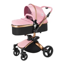 Baby Stroller Baby Car 3 in 1 Stroller Luxury High Quality Lightweight Portable Foldable Travel Pram Multi Functional Newborn Carriage