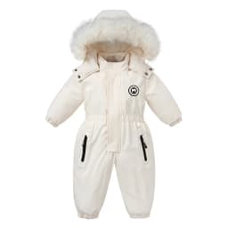 New Winter Baby Clothes Thicken Warm Jumpsuits Snowsuits Girl Boy Hooded Coat Jacket Waterproof Rompers Ski Suits Kids Outerwear
