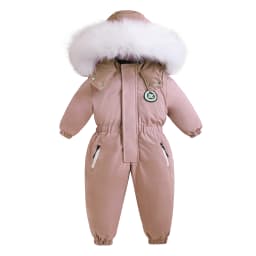New Winter Baby Clothes Thicken Warm Jumpsuits Snowsuits Girl Boy Hooded Coat Jacket Waterproof Rompers Ski Suits Kids Outerwear