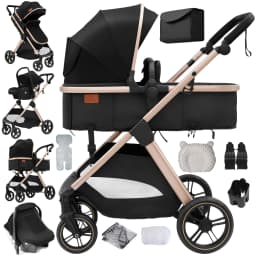 Baby  Stroller Lightweight Foldable Compact  Easy Push Easy Fold for Newborn Infant Toddler Daily Use and Travel