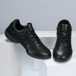 BAXINIER Youth Kids Cheerleading Shoes White Black Synthetic Leather Athletic Training Sneakers for Girls Boys Students Perforated Breathable Soft Cushioned Insole Non-Slip Rubber Sole Competition Shoes