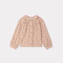 Pre-sale 2026 BP Autumn Baby Girls Shirts Cherry Embroidered Knitted Vest Cardigan Boys Vest Long Sleeve Tee Children's Sets