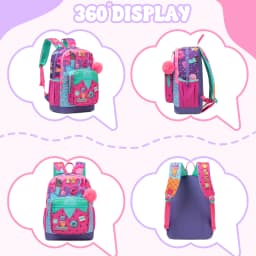 Backpack for Girls with Lunch Bag Pencil Case School Bags Sets for Boys 3pcs for Elementary Student Teen