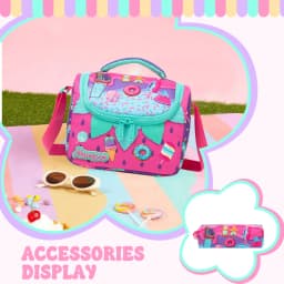 Backpack for Girls with Lunch Bag Pencil Case School Bags Sets for Boys 3pcs for Elementary Student Teen