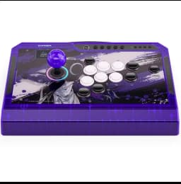QANBA/Boxmaster Q4Pro 8K Smart Arcade Joystick Wired/Wireless 2.4G Bluetooth Tri-mode 11-Key Custom Mapping Supports PC/Mac/Andr